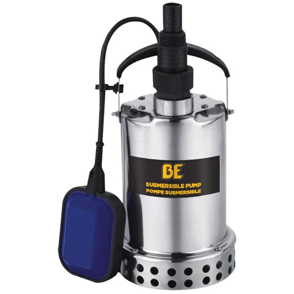 BE Stainless Steel 3/4 HP Tethered On/Off Submersible Water Pump